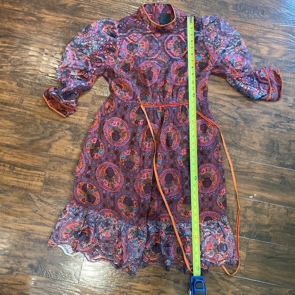 Anna Sui Printed Plant Dress - Picture 11 of 14